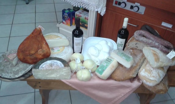 vino e prodotti locali