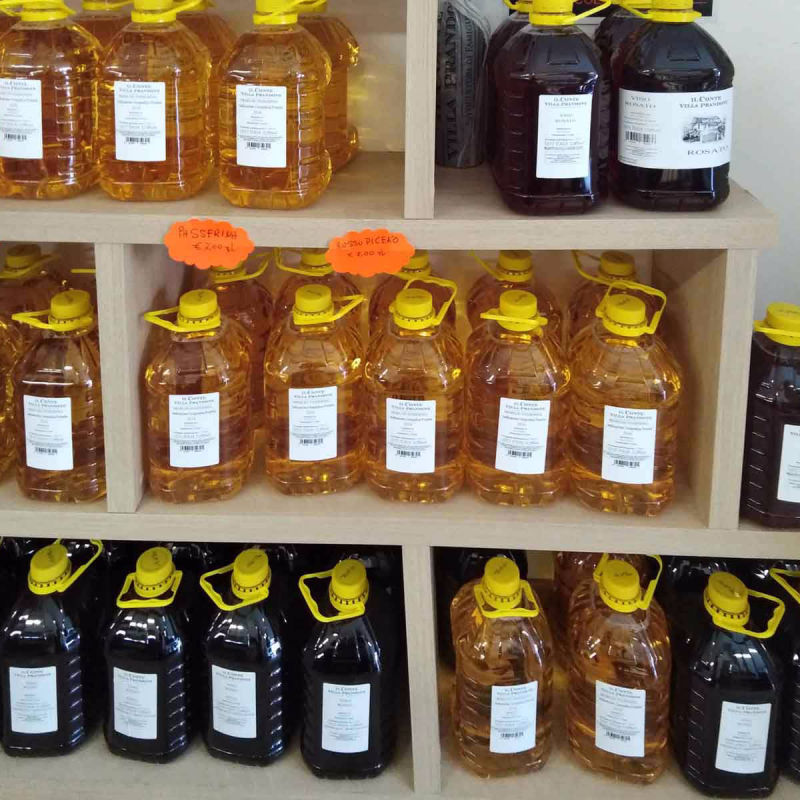 Vino delle colline Marchigiane, Passerina e Rosso Piceno.